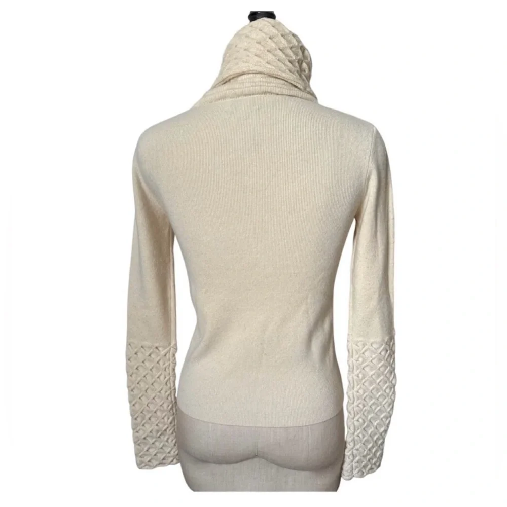 Temperley London Cream Honeycomb Jumper ASO Kate Middleton Royal (small) - Picture 4 of 10